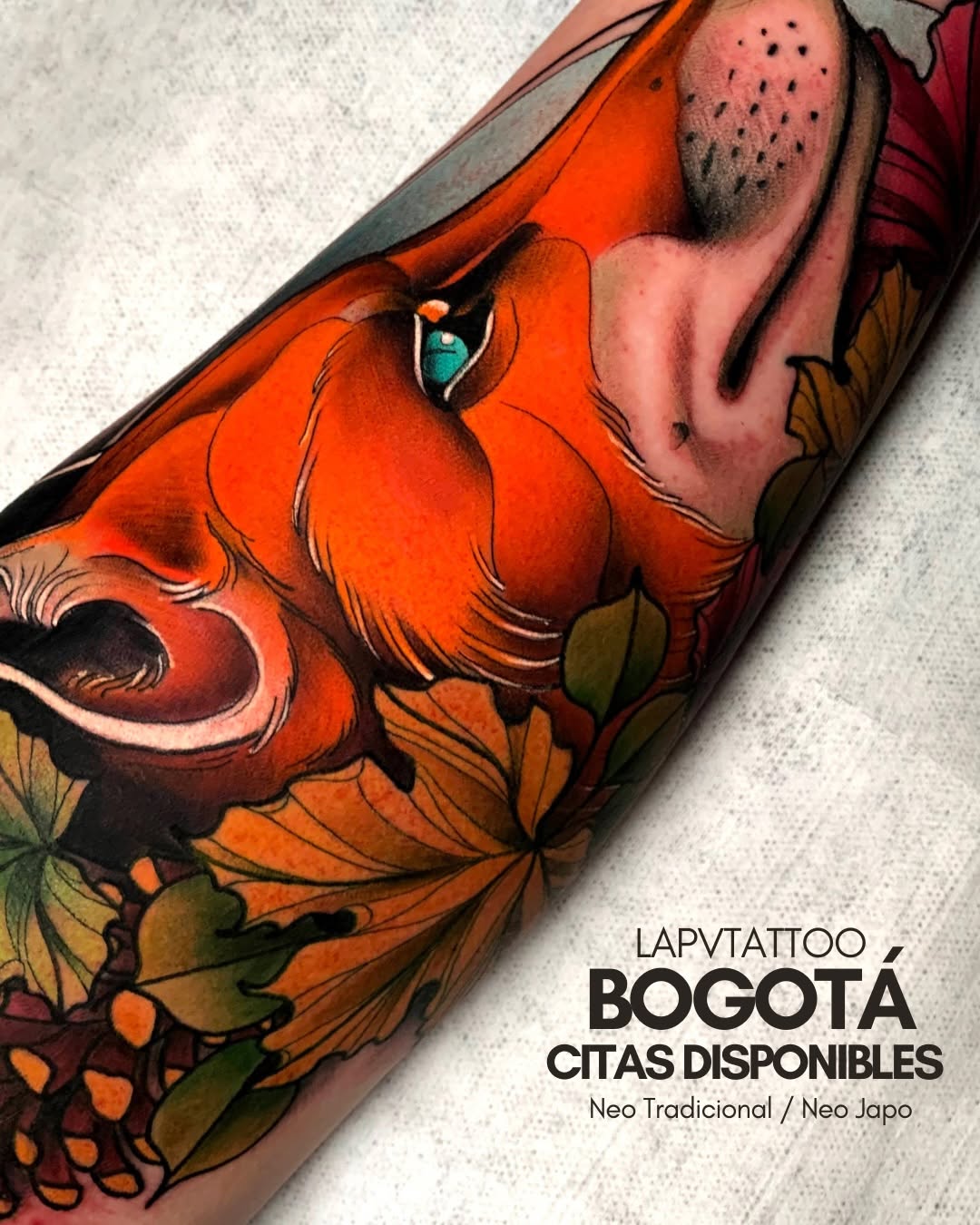 LAPV TATTOO • NEOTRADITIONAL • NEOJAPO •