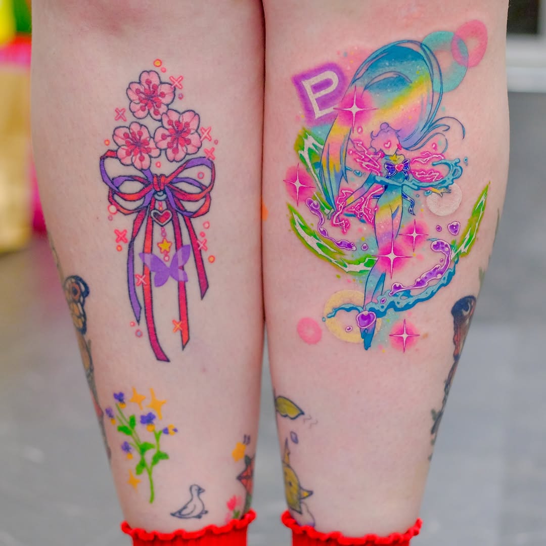 ˚✧₊ Jelly♡Pastel tattoo⁎⁺˳✧༚