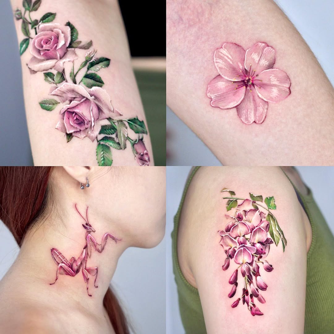 Flower, 백합, 난초
