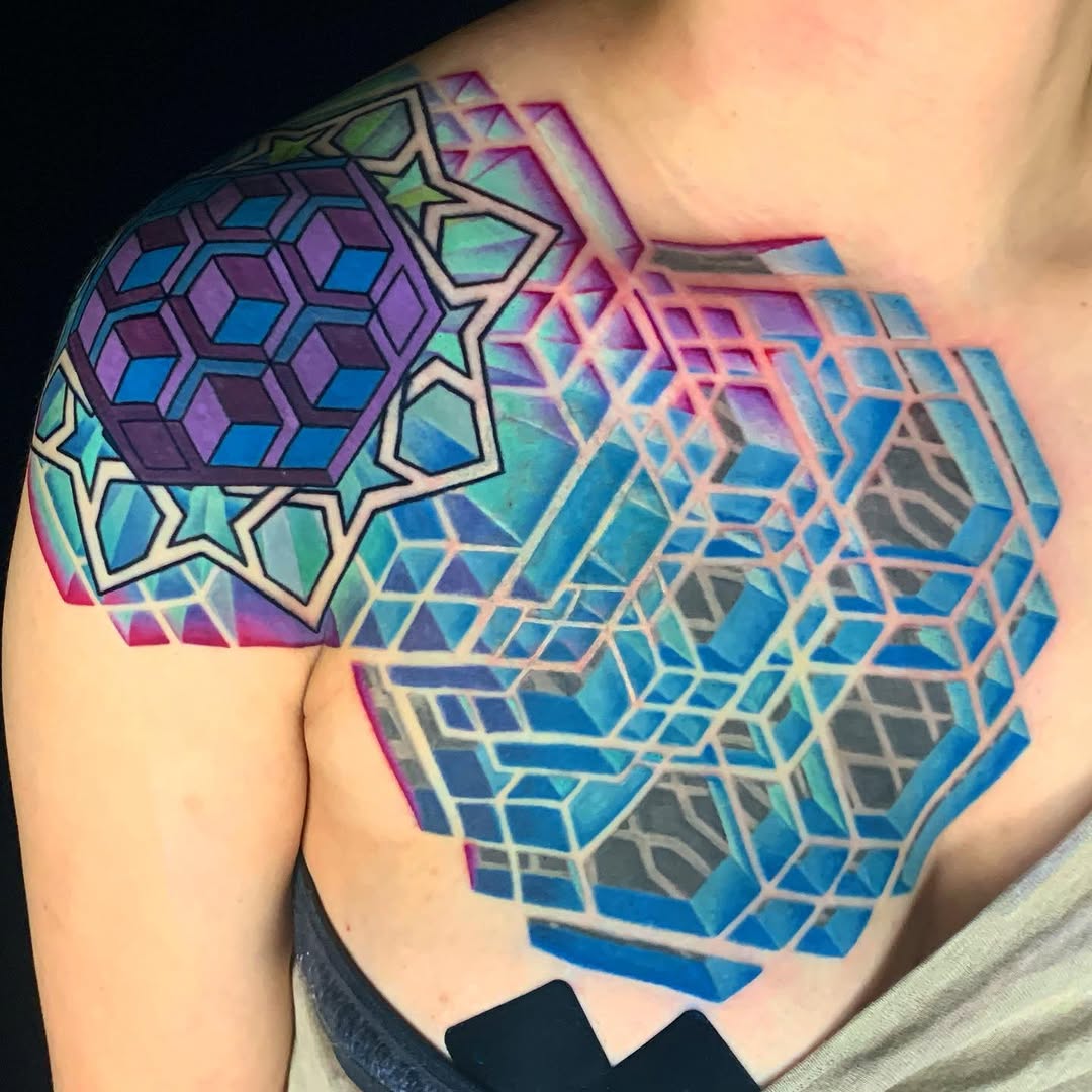 패치워크, 신성 기하학, Geometric