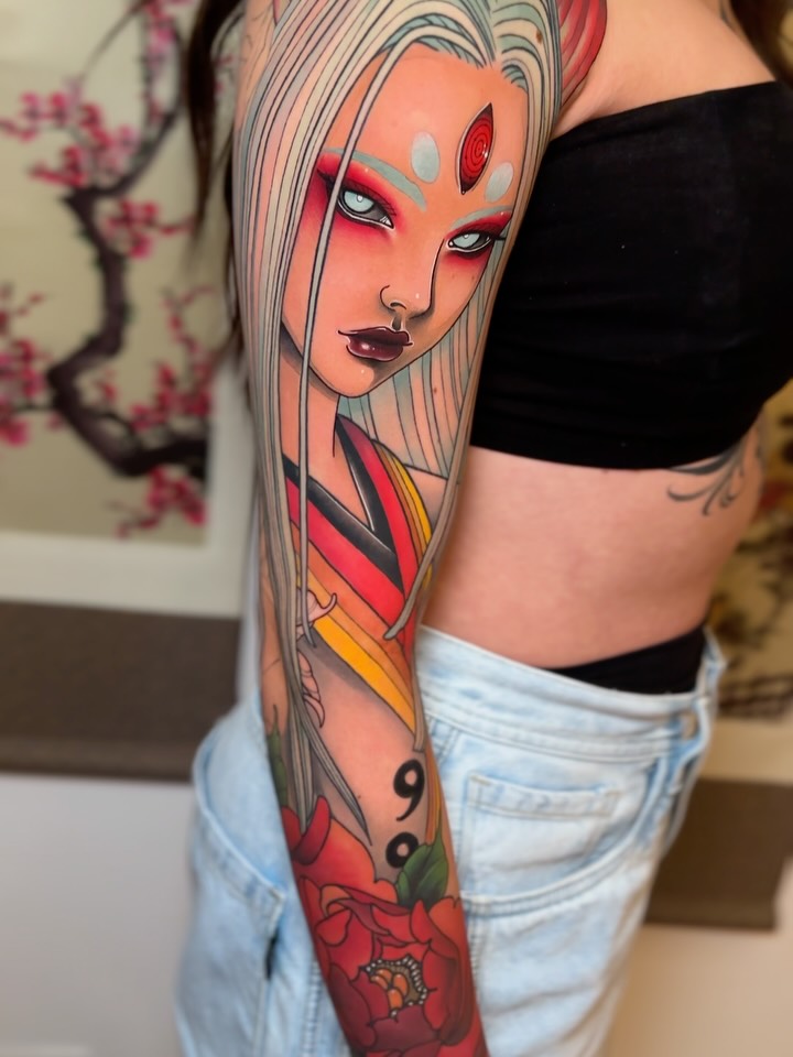 LAPV TATTOO • NEOTRADITIONAL • NEOJAPO •