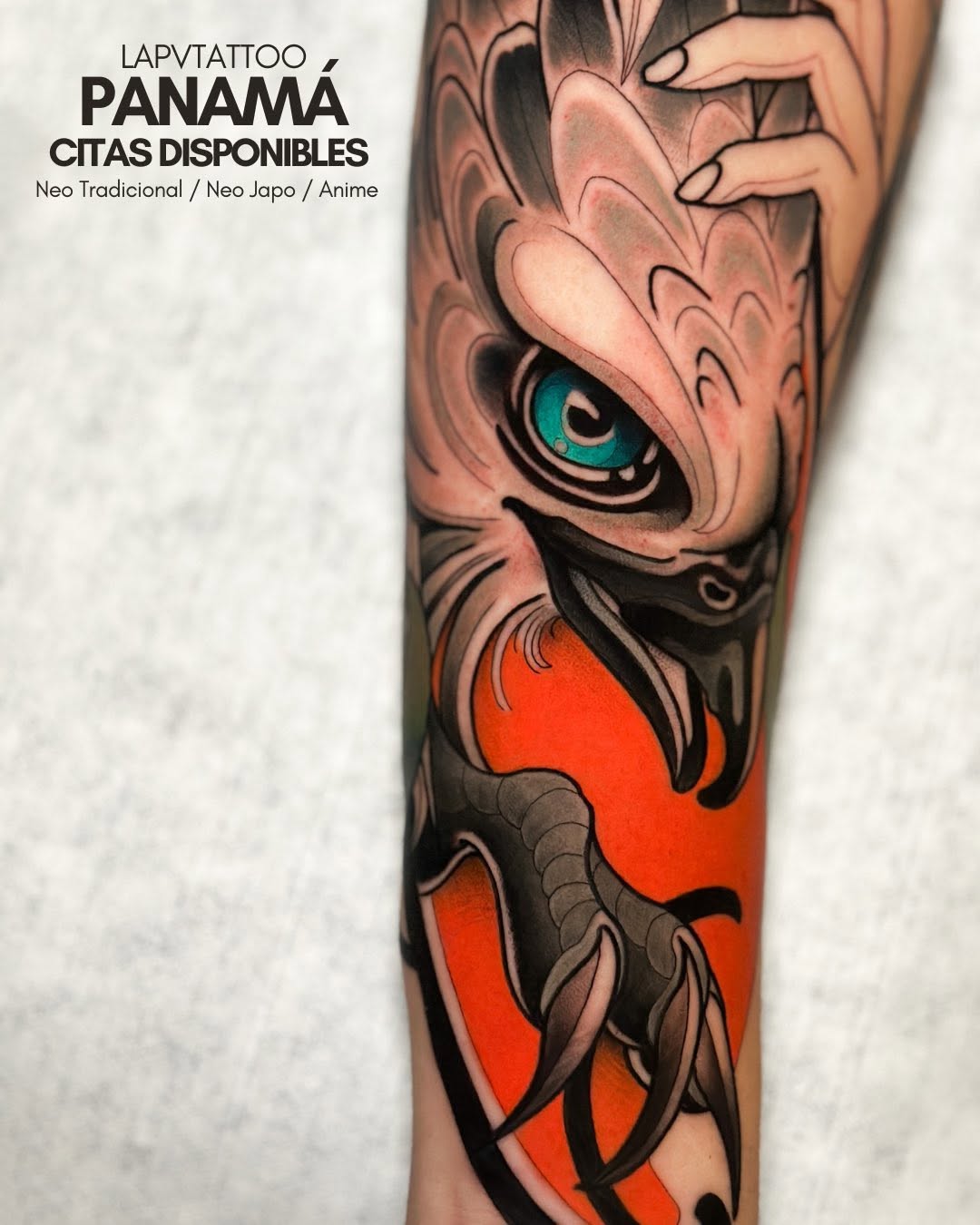 LAPV TATTOO • NEOTRADITIONAL • NEOJAPO •