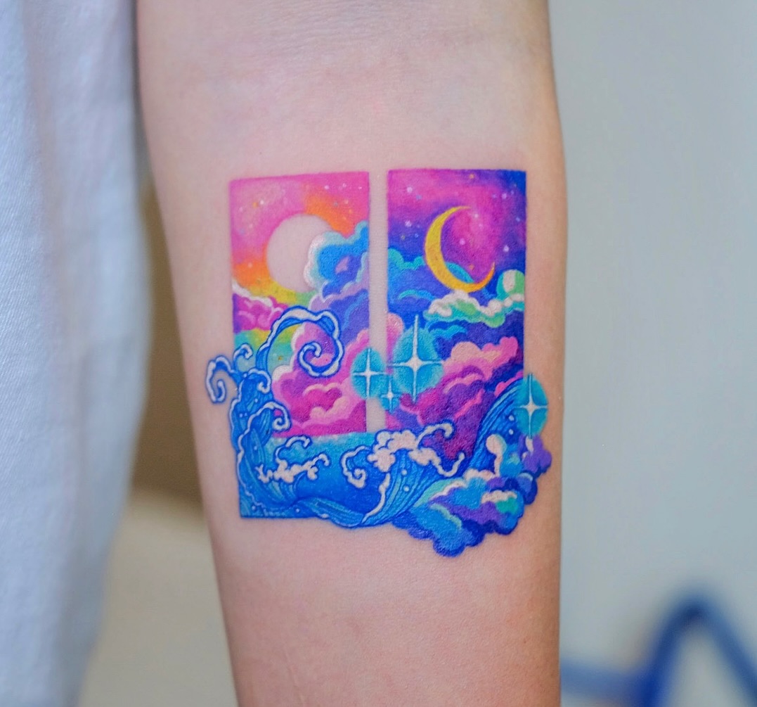 ˚✧₊ Jelly♡Pastel tattoo⁎⁺˳✧༚