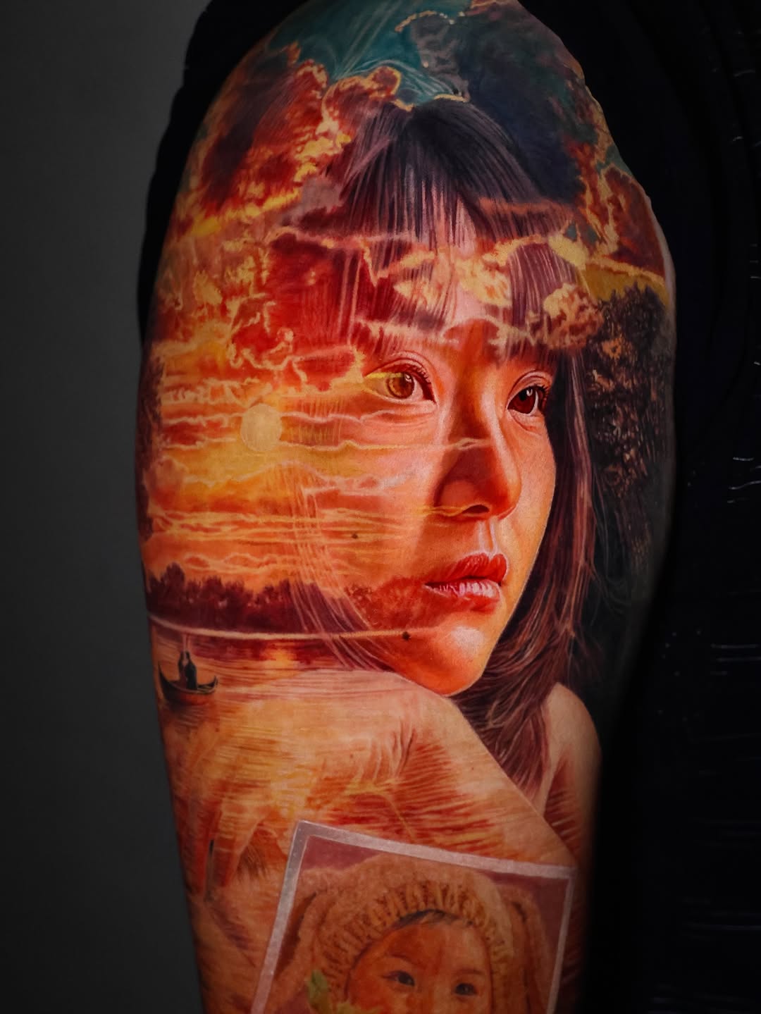 Chia Ching | 抹鬼・台中刺青・彩色刺青・寫實刺青