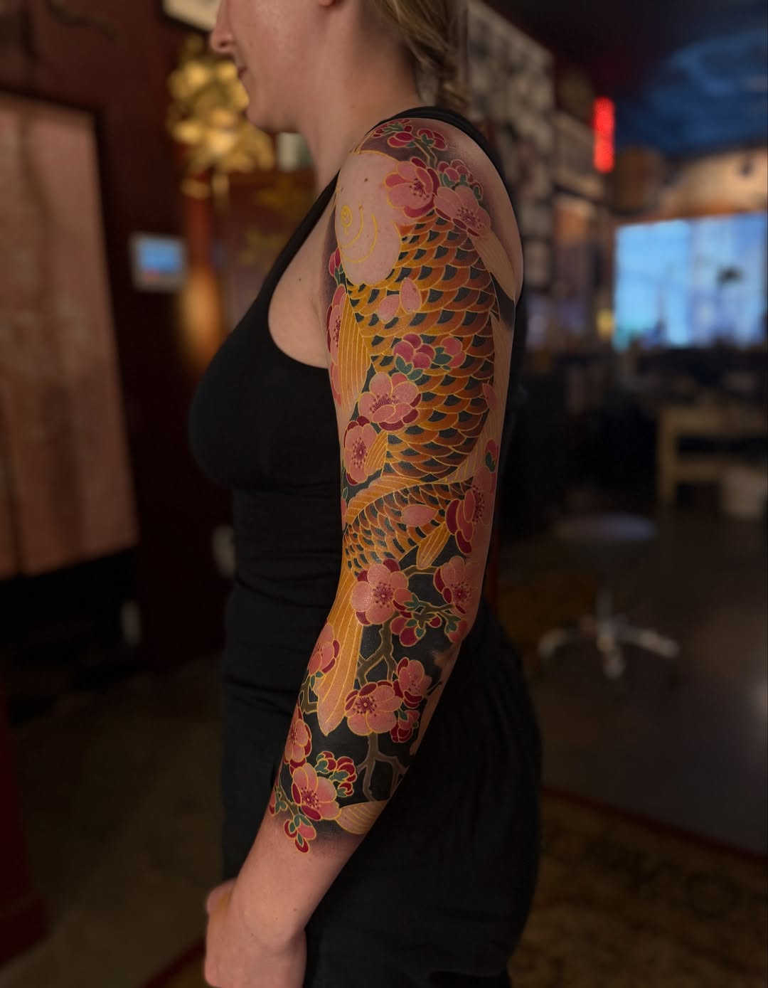 Dragon, Flower, Rose, 슬리브, 풀슬리브, 하프슬리브, 한국 문양, 일본 단풍, 일본 전통