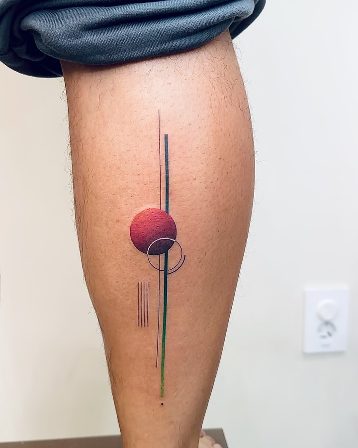 IDA   |   Minimal abstract tattoo