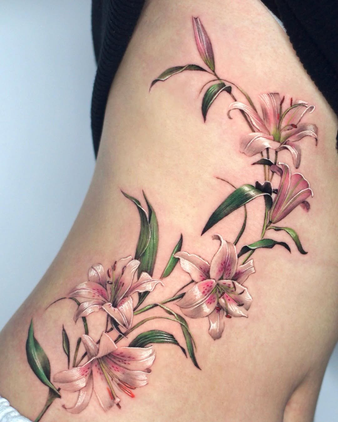Flower, 백합, 난초