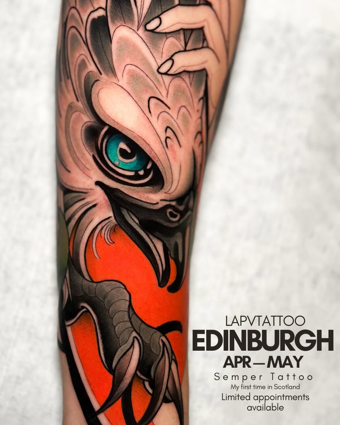 LAPV TATTOO • NEOTRADITIONAL • NEOJAPO •