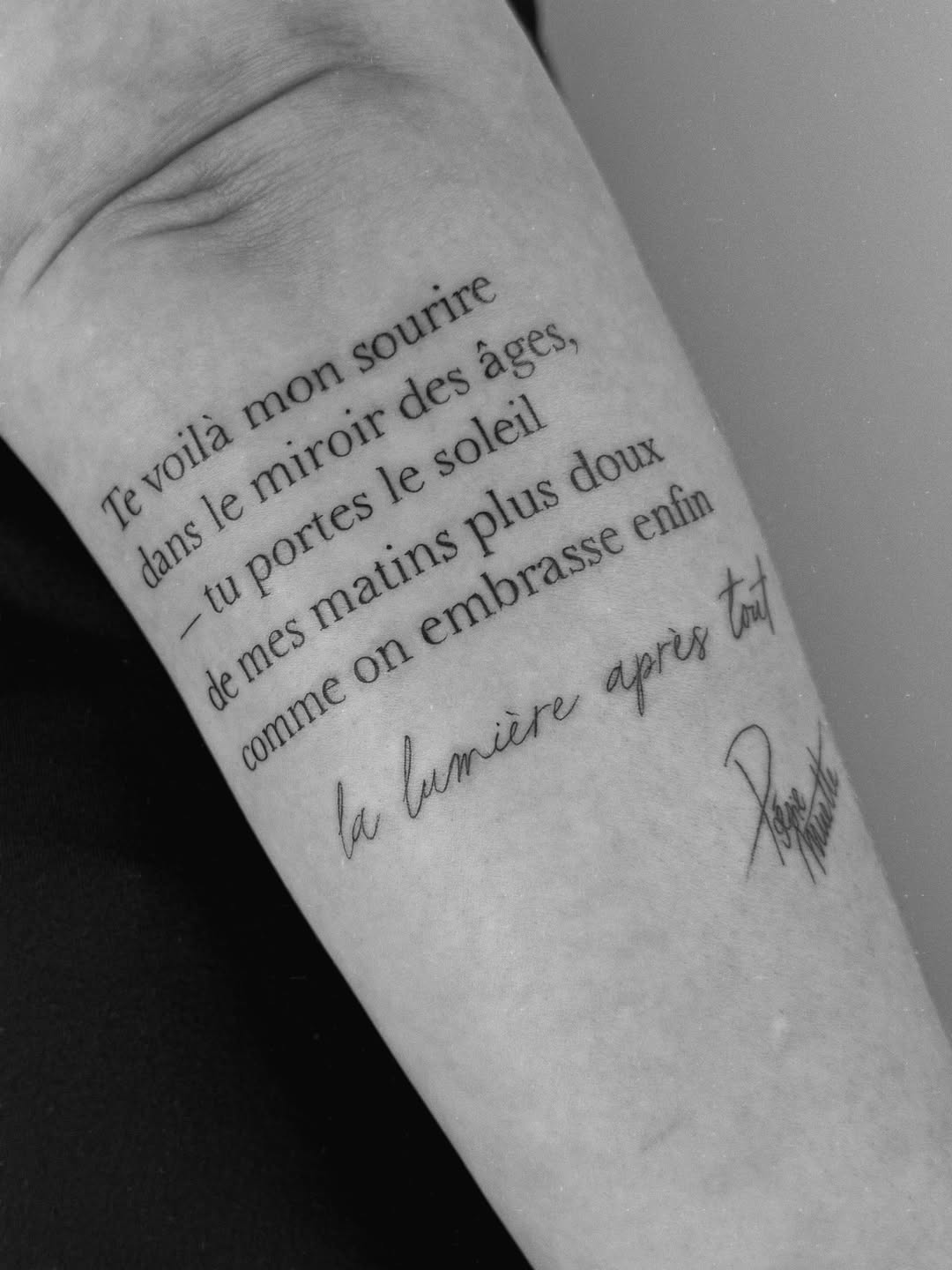 Lettering