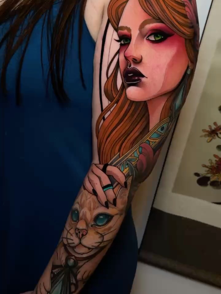 LAPV TATTOO • NEOTRADITIONAL • NEOJAPO •