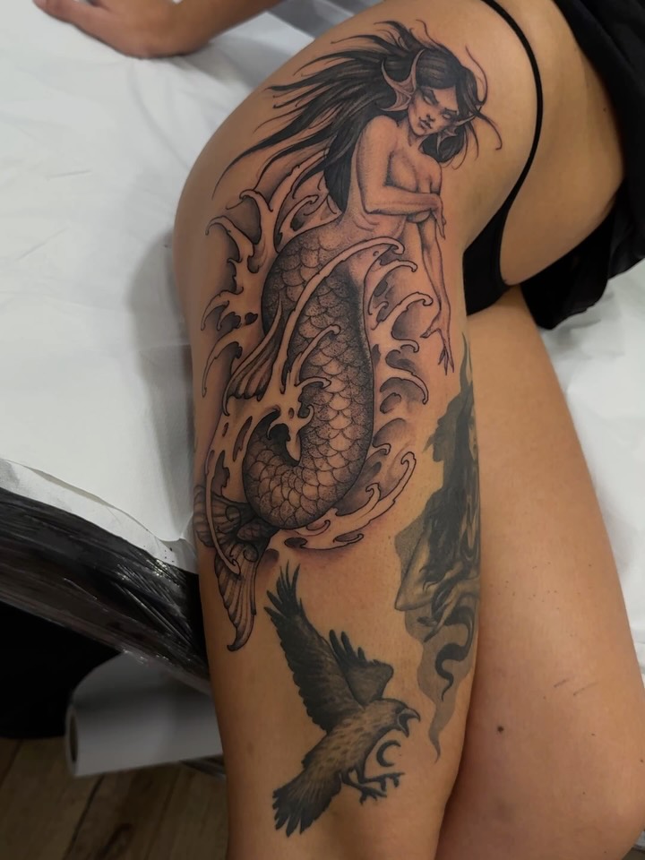 Dragon, 인어, 세이렌