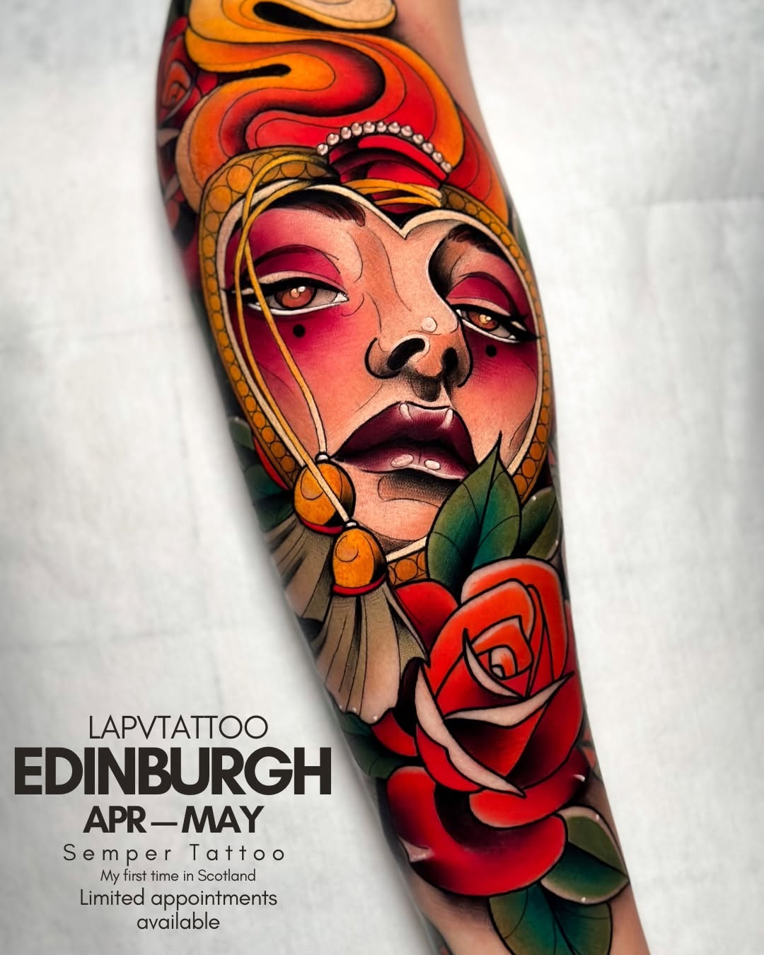 LAPV TATTOO • NEOTRADITIONAL • NEOJAPO •
