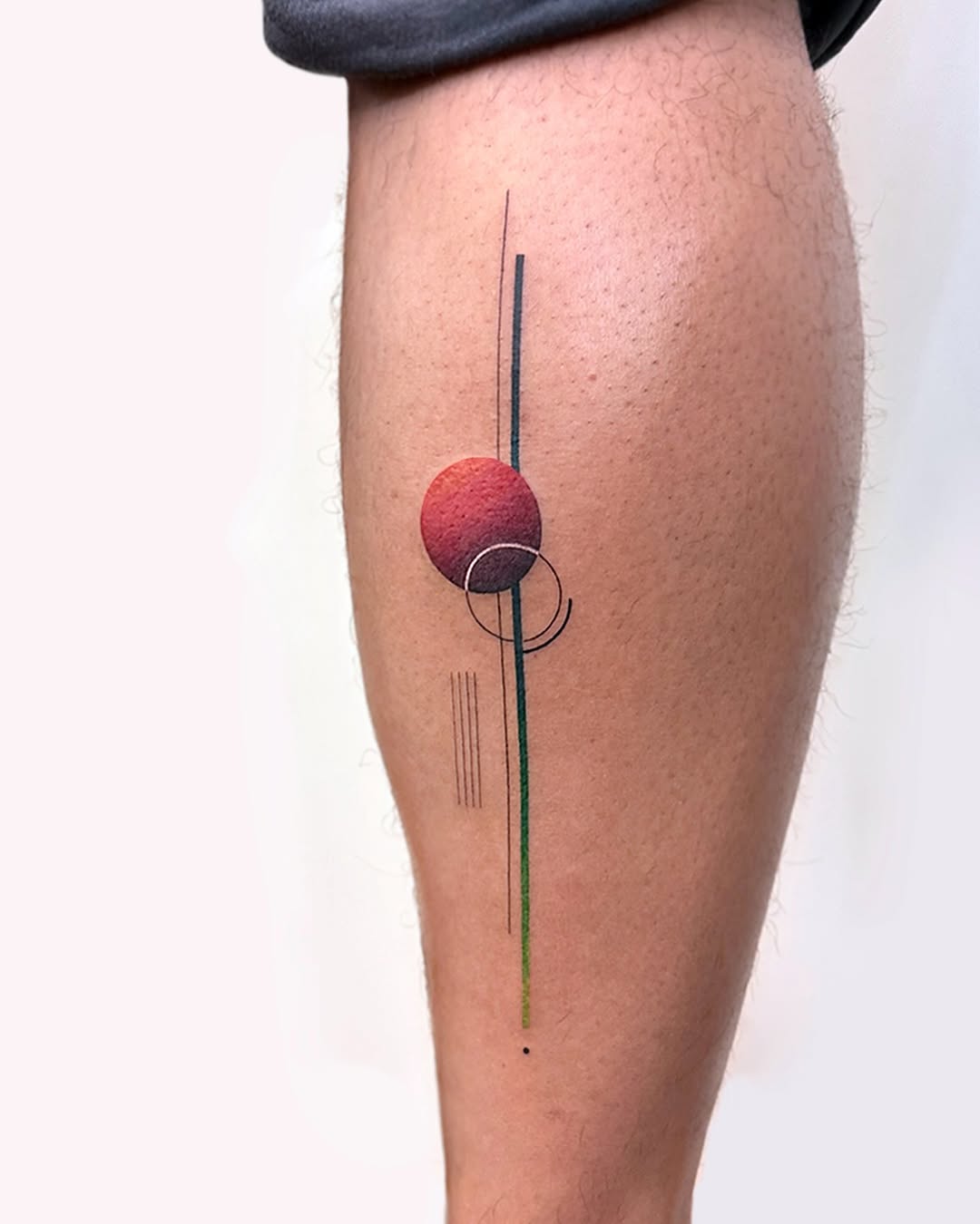 IDA   |   Minimal abstract tattoo