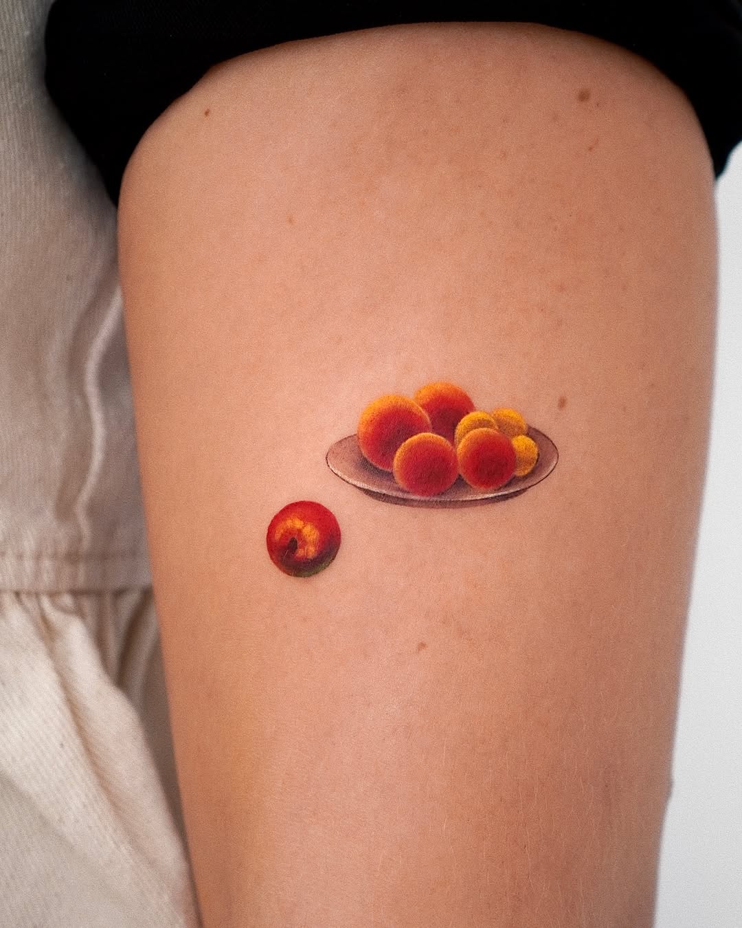 Flower, 체리, 딸기, 사과