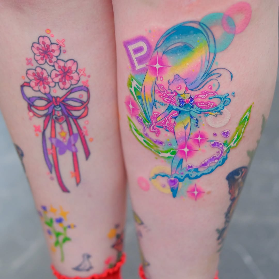 ˚✧₊ Jelly♡Pastel tattoo⁎⁺˳✧༚