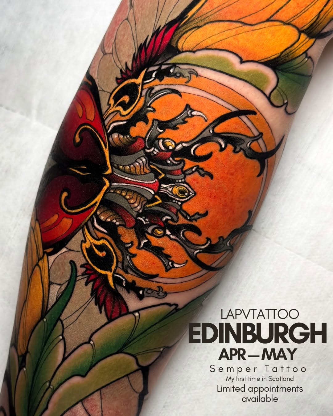 LAPV TATTOO • NEOTRADITIONAL • NEOJAPO •