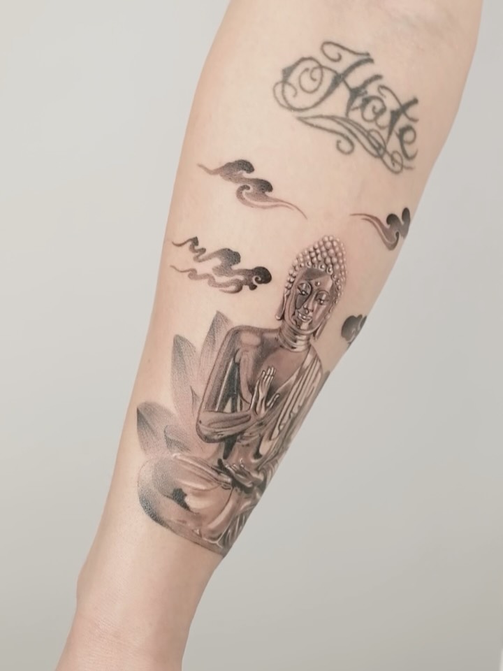 Flower, 부처, 불교, 불교 미술, 티베트