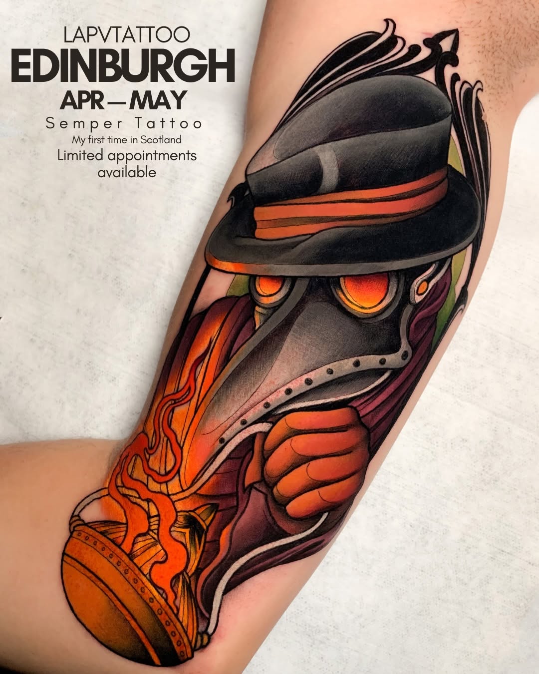 LAPV TATTOO • NEOTRADITIONAL • NEOJAPO •