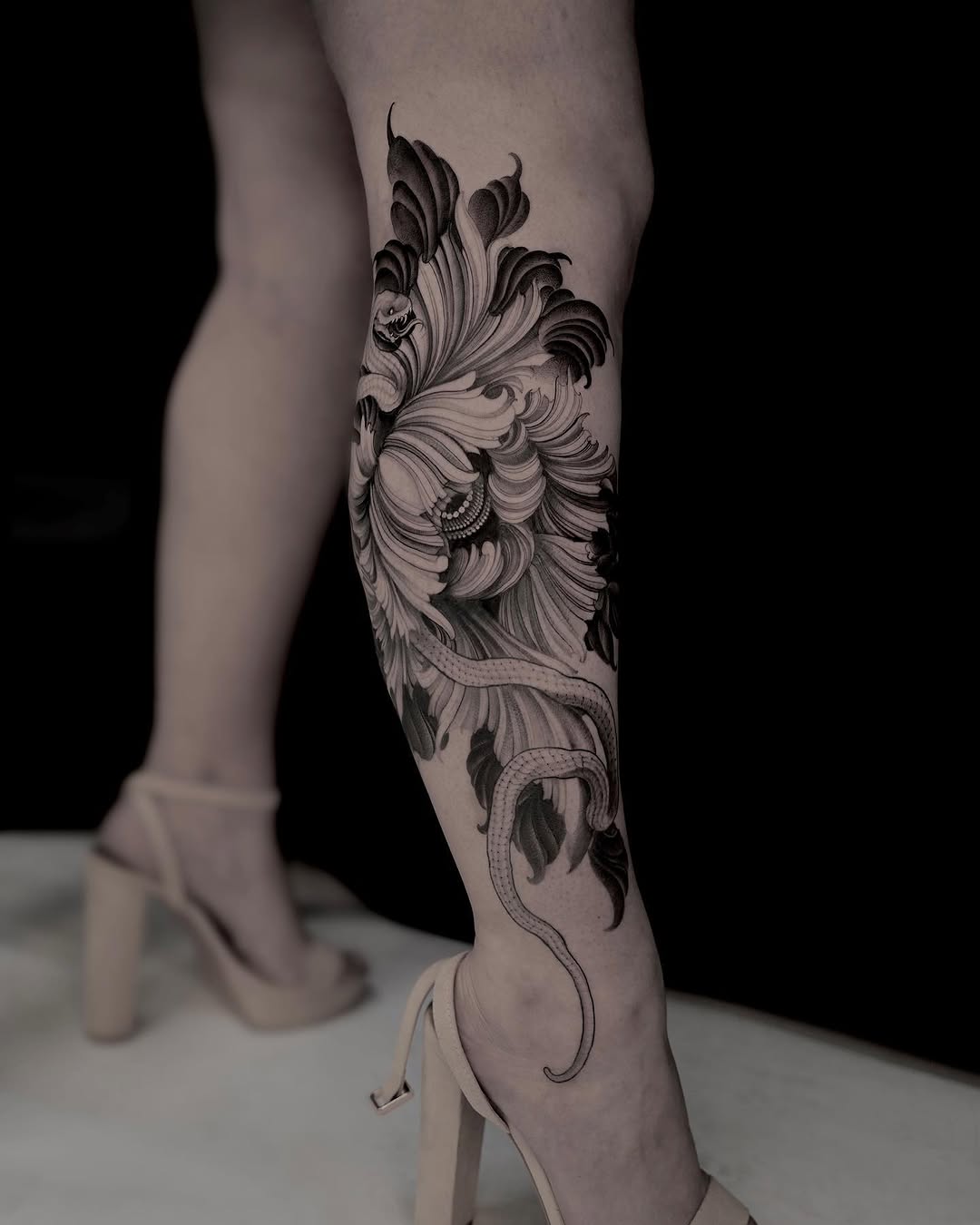 Dragon, Flower