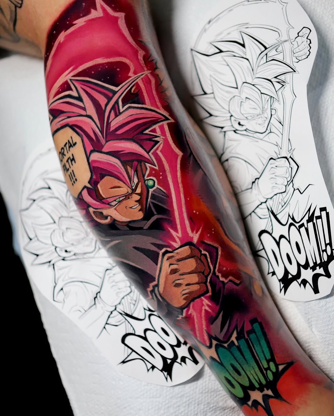 Jeremiah Purinton | Anime Tattoo Artist In Orlando, FL