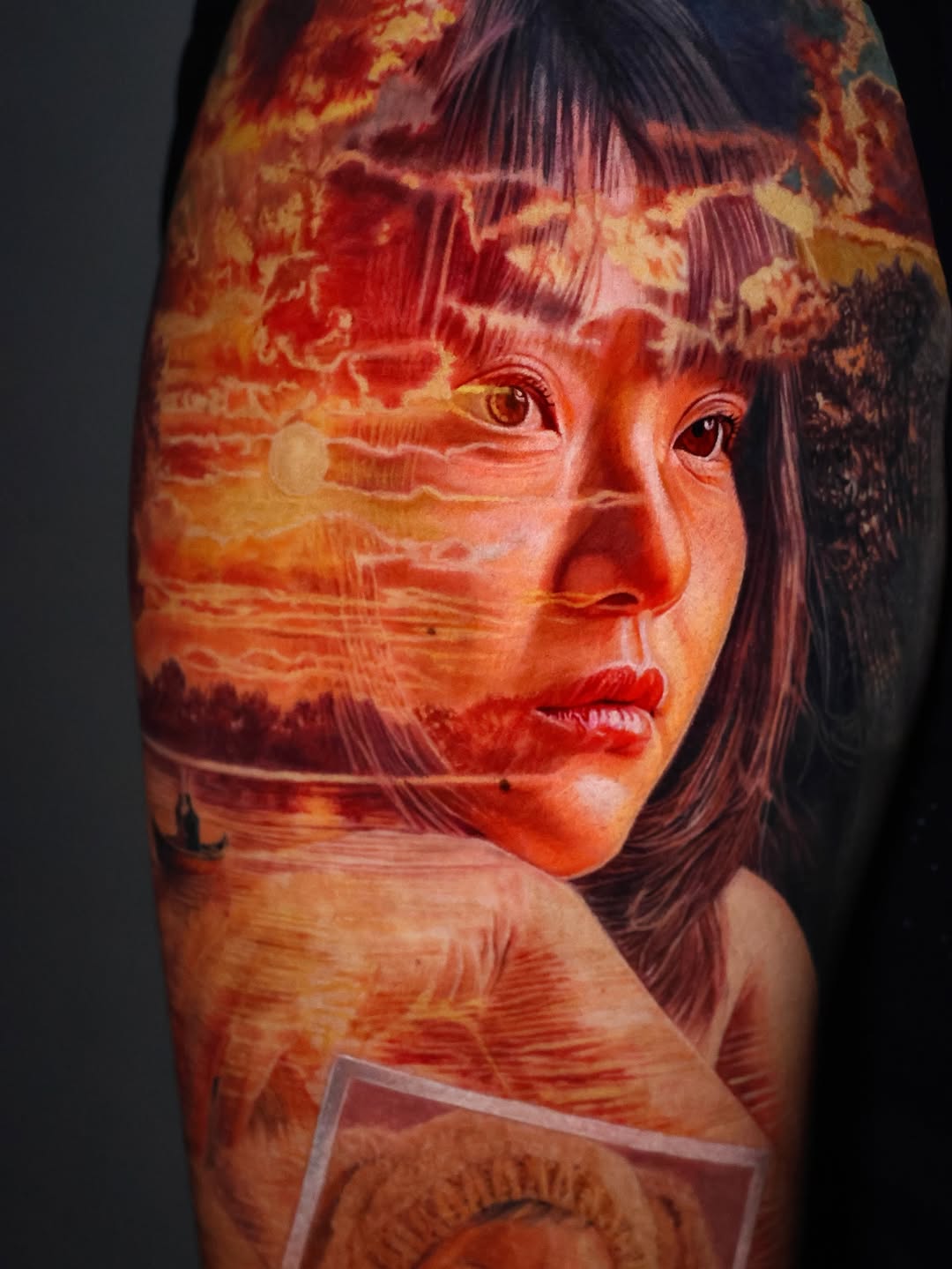 Chia Ching | 抹鬼・台中刺青・彩色刺青・寫實刺青