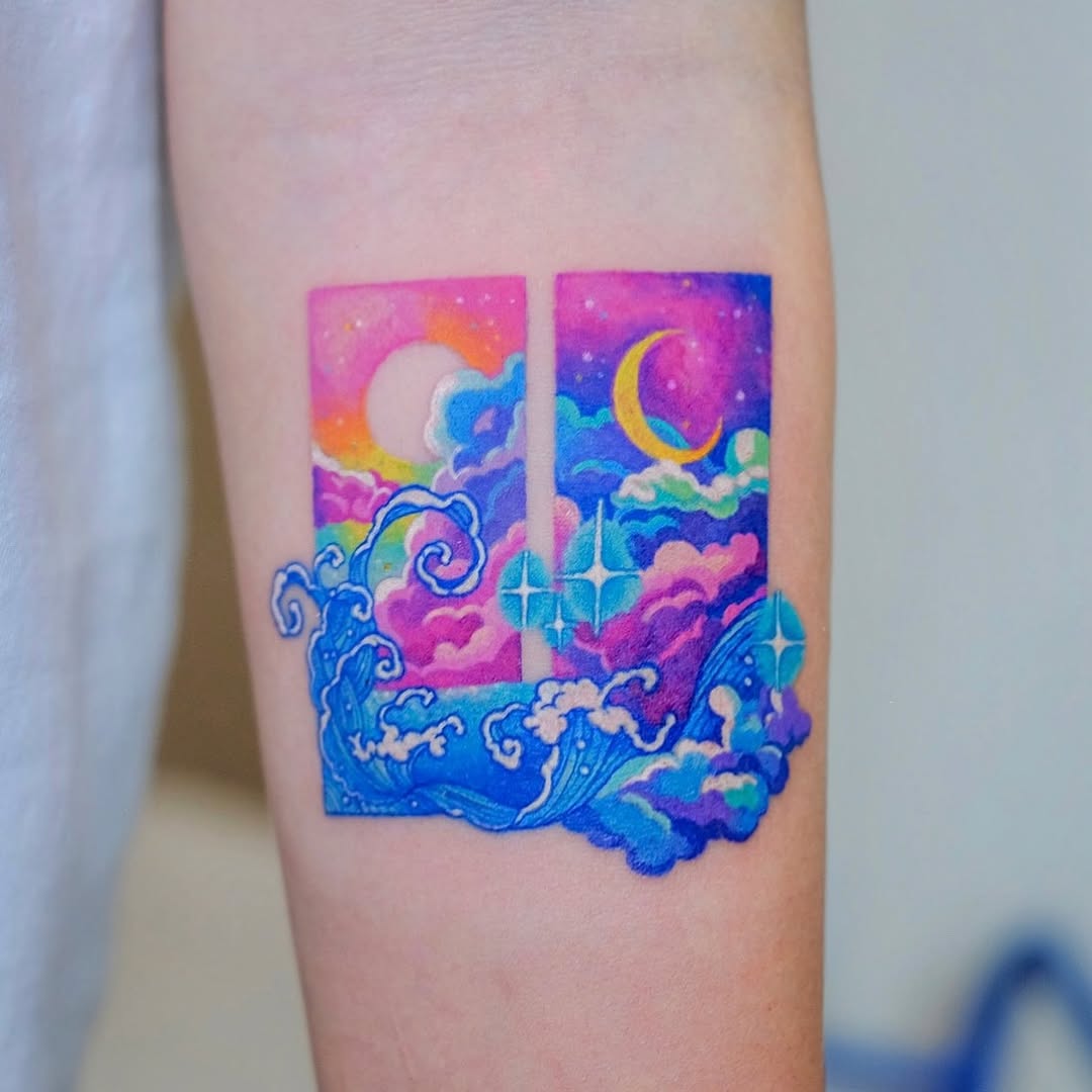 ˚✧₊ Jelly♡Pastel tattoo⁎⁺˳✧༚