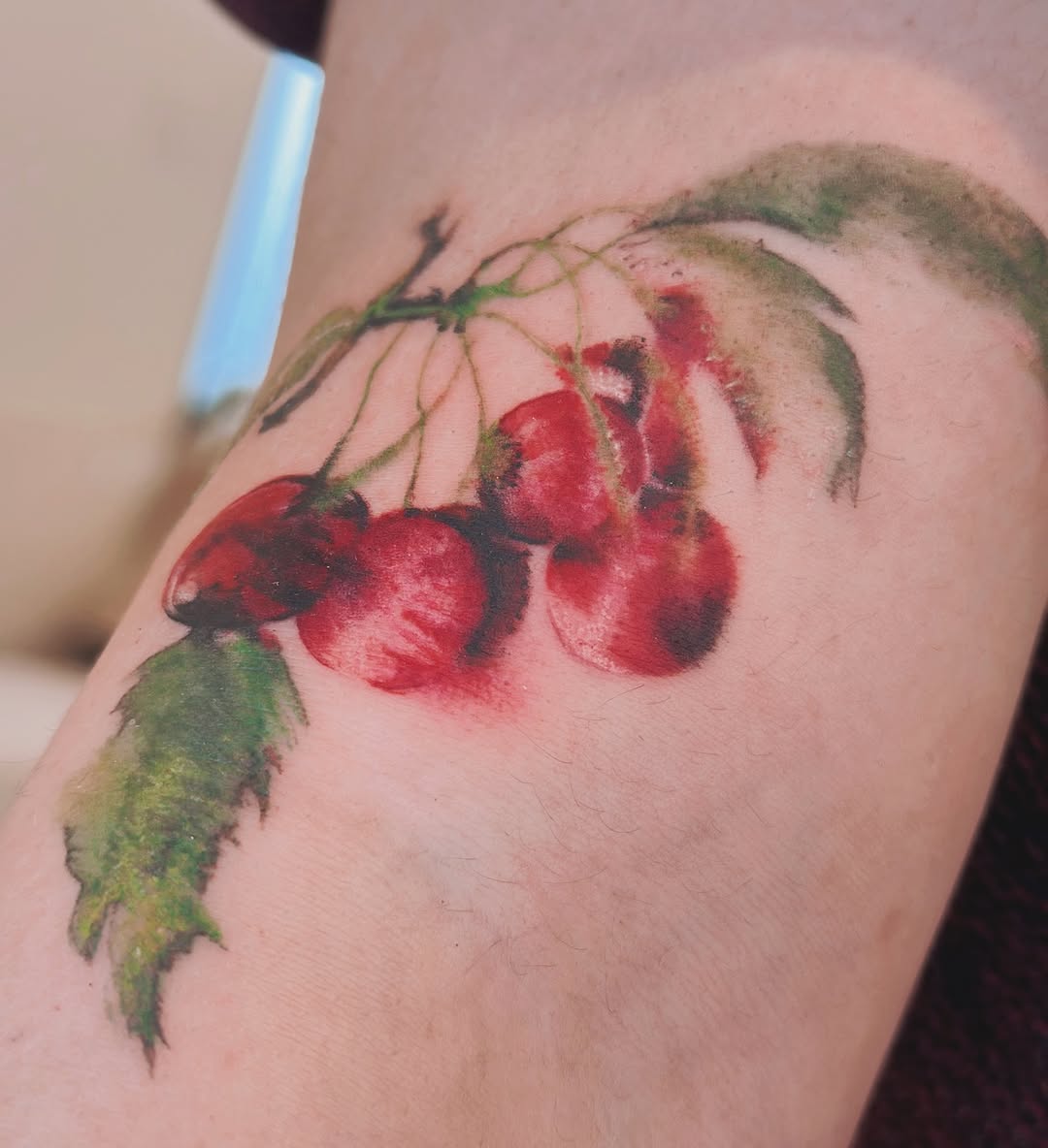 Flower, 사과, 과일, 석류, 딸기, 체리, 포도