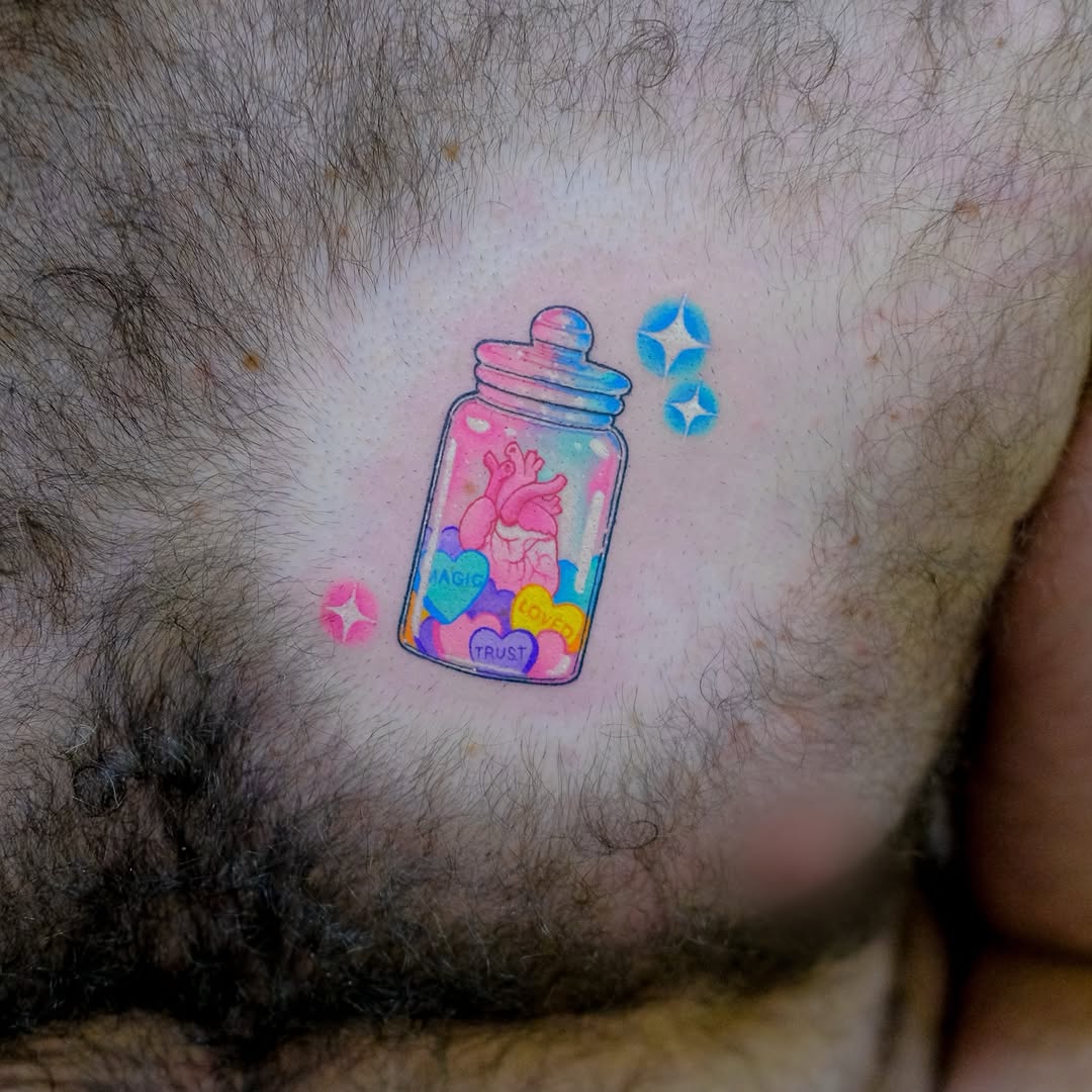 ˚✧₊ Jelly♡Pastel tattoo⁎⁺˳✧༚