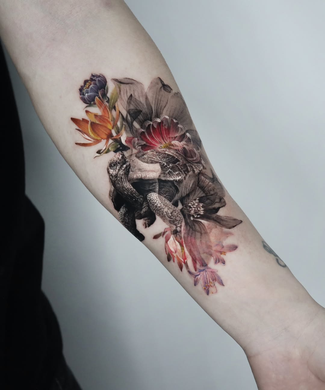 Flower, Dragon