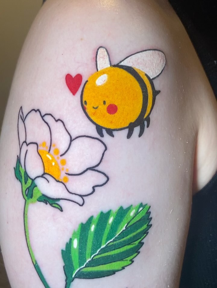Flower, 딸기