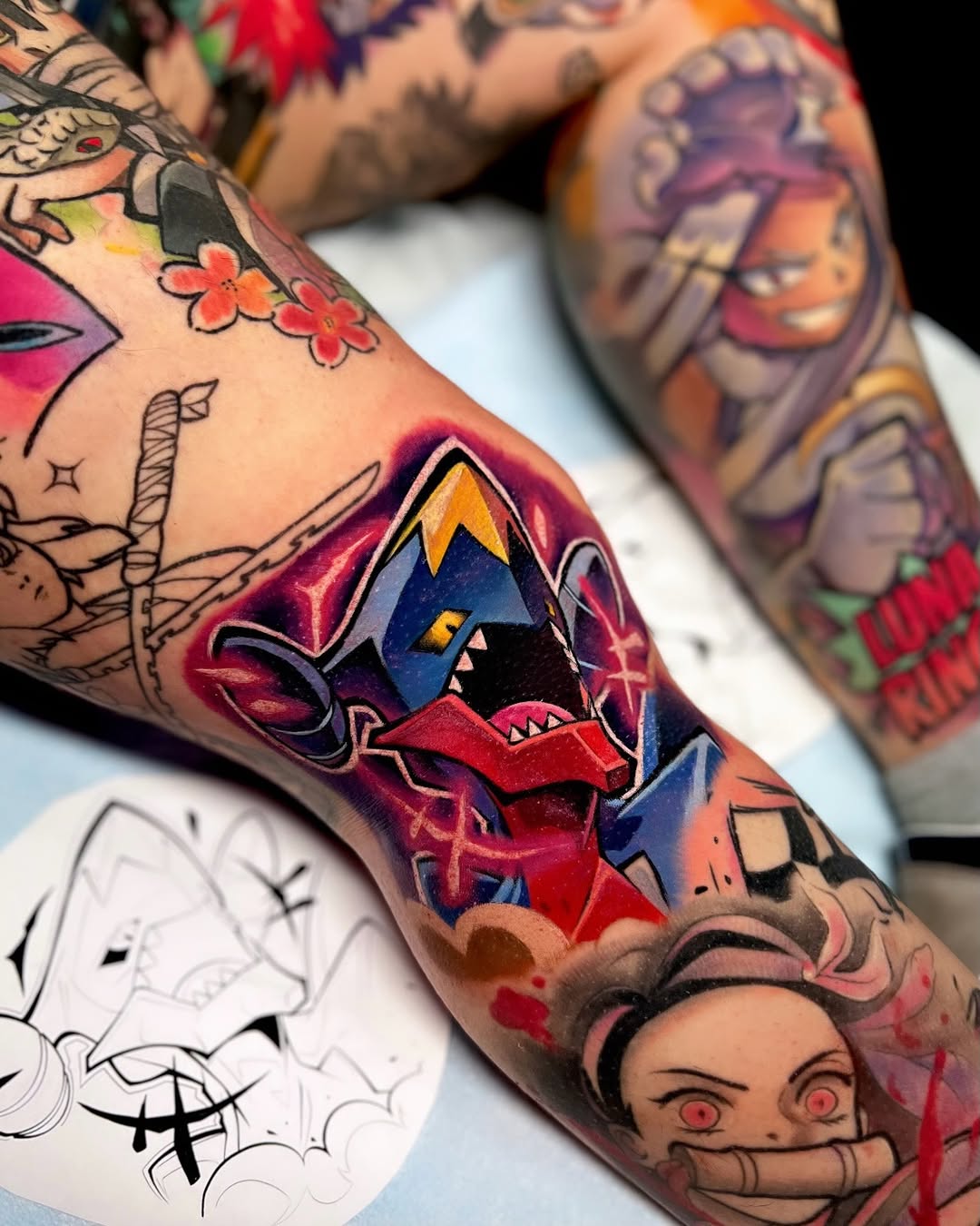 Jeremiah Purinton | Anime Tattoo Artist In Orlando, FL