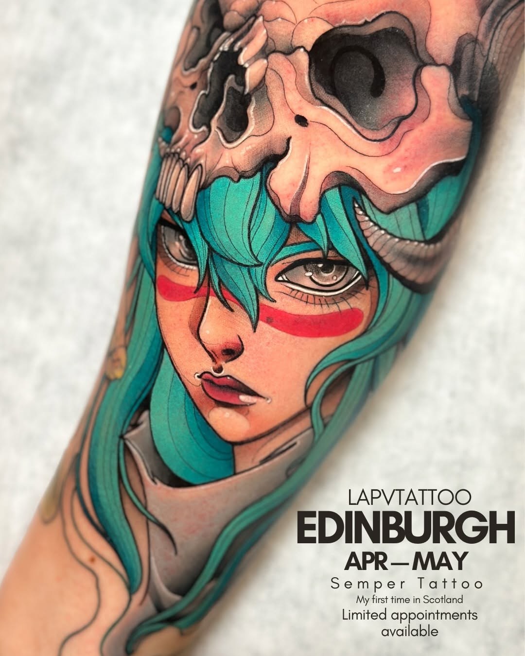 LAPV TATTOO • NEOTRADITIONAL • NEOJAPO •