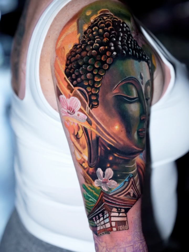 Flower, 불교, 불교 미술, 부처