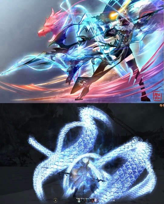 Dragon, 해부학, 추상