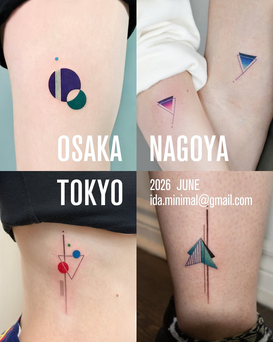 IDA   |   Minimal abstract tattoo