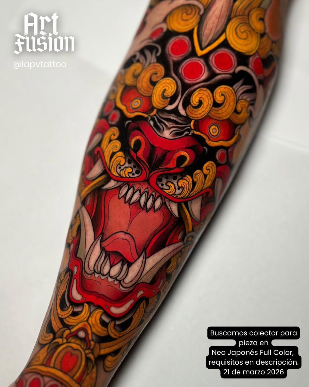LAPV TATTOO • NEOTRADITIONAL • NEOJAPO •